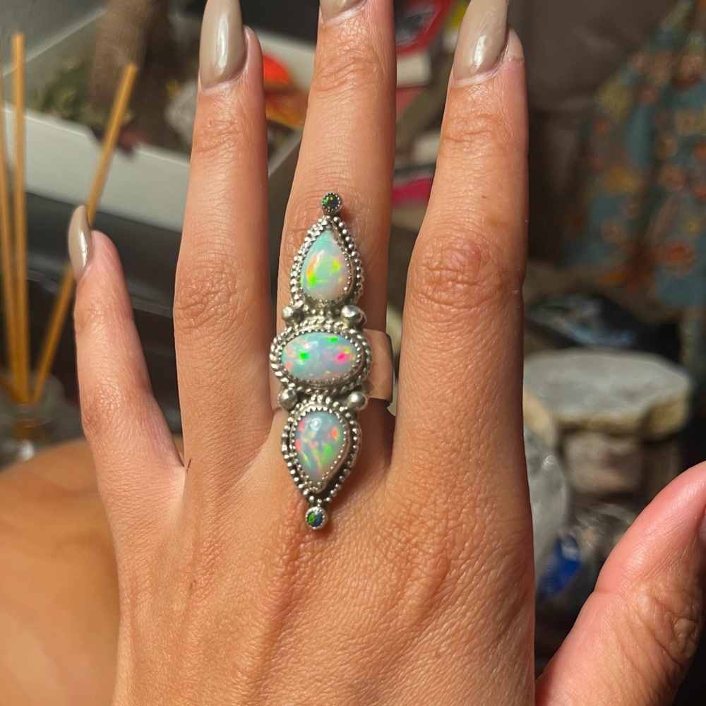 Ethiopian Opal Ring